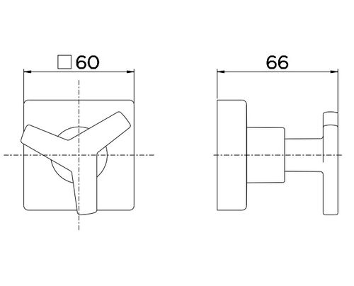 Acabamento para registro DocolBase 1/2", 3/4" e 1" Docol City