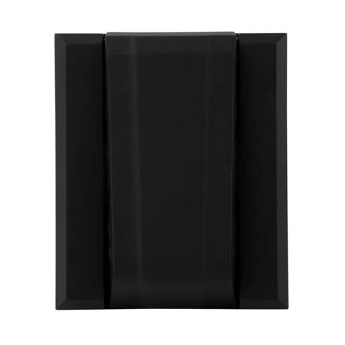 Acabamento para Valvula de Descarga Preto Fosco Universal Metais Rainha