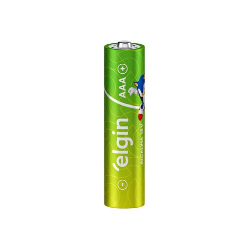 Pilhas Alcalinas AAA Blister c/ 2 Peças Elgin