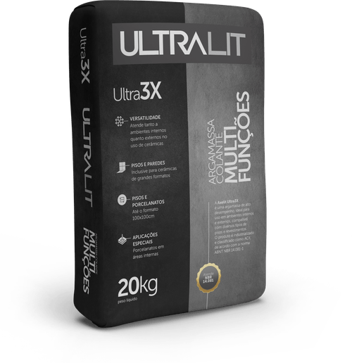 Argamassa Colante Multifunções Ultralit 3X