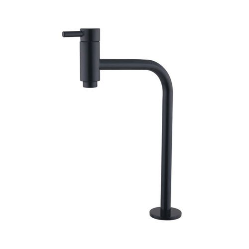 Torneira Lavatório Rainha Nobre 27cm ¼ 91065 Preto fosco