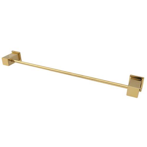 Porta Toalha Reto Rainha Square 54CM Gold Brilhante