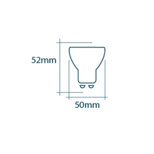 Lampada Led Lorenzetti MR-16 4,5W 3000K