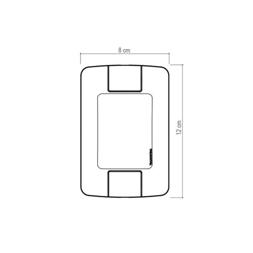 Conjunto 4x2 Variador de Ventilador Bivolt Tramontina Aria Branco