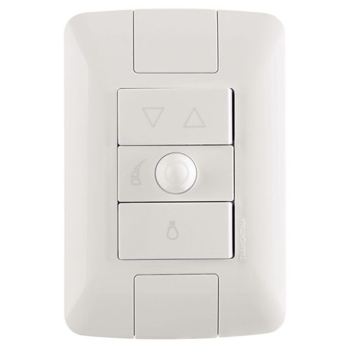 Conjunto 4x2 Variador de Ventilador Bivolt Tramontina Aria Branco