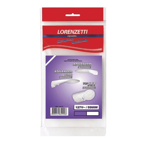 Resistencia Lorenzetti Advanced/Top Jet 127V 5500W