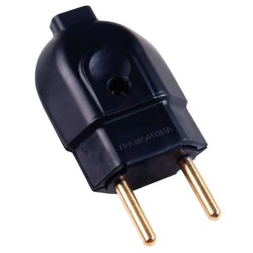 Plugue Macho Tramontina 2P 250V 20A Preto