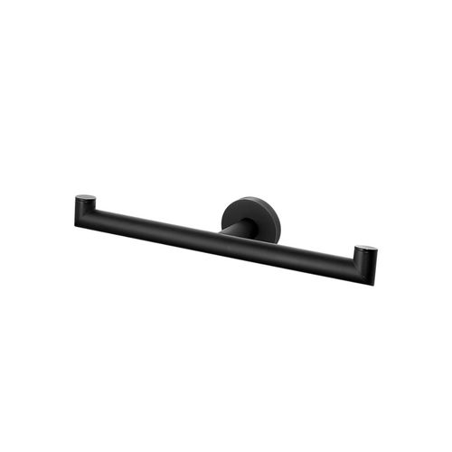 Suporte duplo para toalha Lorenzetti 2022 B82  Preto