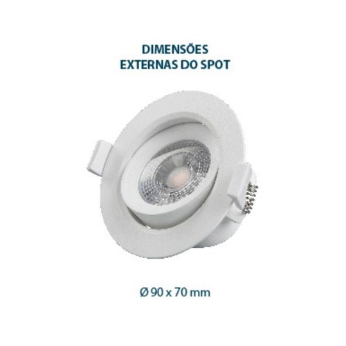 Spot Redonda Lorenzetti 5W 3000K