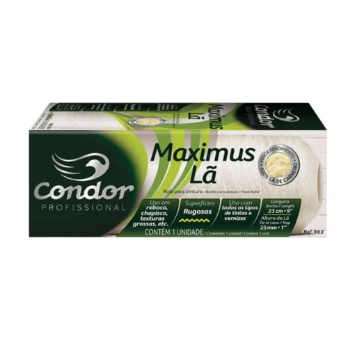Rolo De Lã Condor Maximus Lã 963 23CM