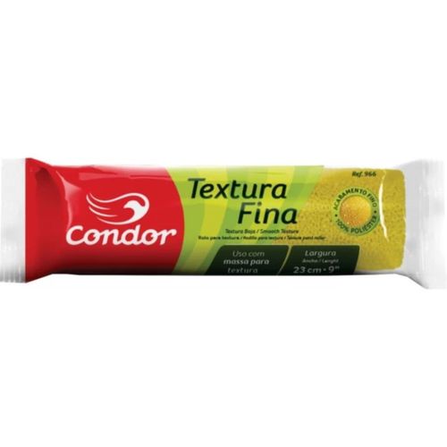 Rolo de Textura Fina Condor Sem Suporte 966 23CM