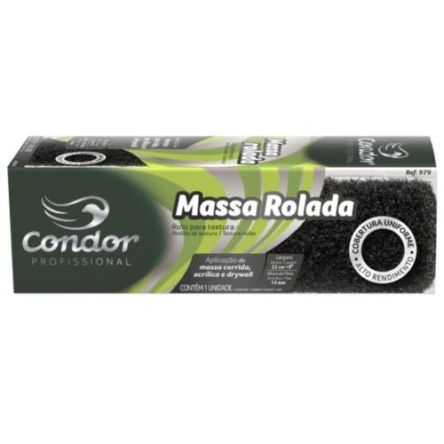 Rolo Para Textura Condor Massa Rolada 979 23CM