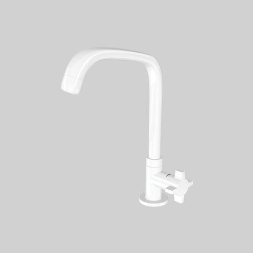 Torneira Lorenzetti Fitt Cross Branca para mesa 1167 F64