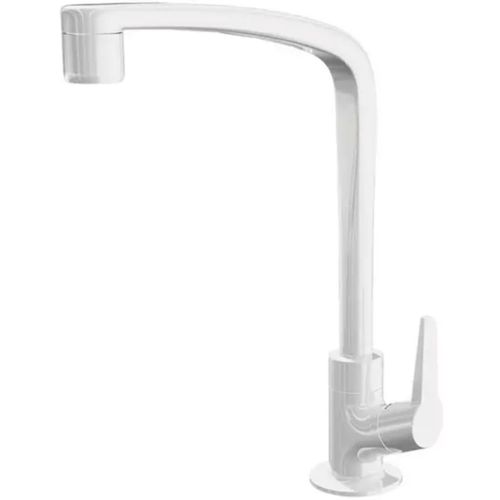 Torneira Lorenzetti Flatt Bica Movel Branca para mesa 1167 F71