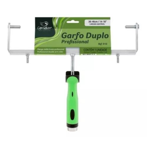 Suporte Para Rolo Condor Garfo Duplo 910
