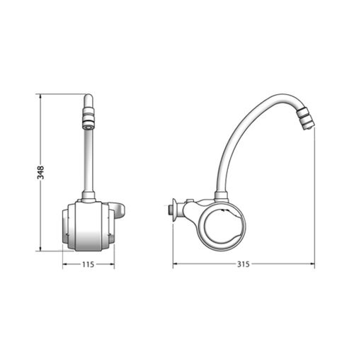 Torneira Elétrica Versátil Lorenzetti 127V/4500W