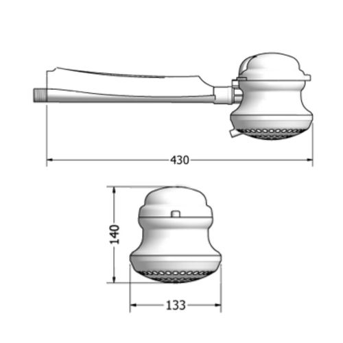 Ducha Lorenzetti LorenBello 220v