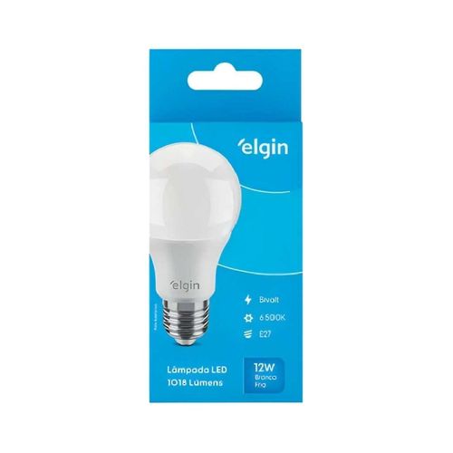 Lâmpada Bulbo LED BIV 12W 6500K Elgin