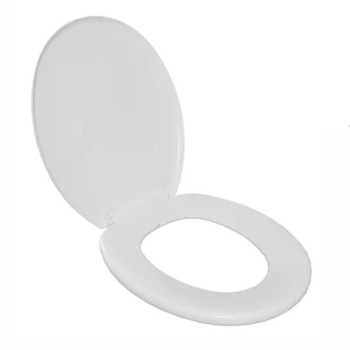 Assento Sanitário Astra Almofadado Slim Branco