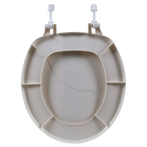 Assento Sanitário Astra Oval Bege