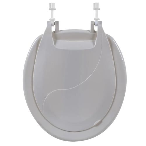 Assento Sanitário Astra Oval Bege