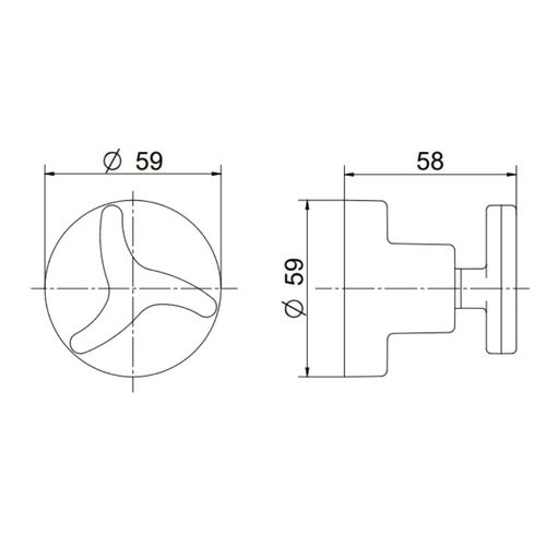 Acabamento para Registro DocolBase 1/2", 3/4" e 1" Nova Trio