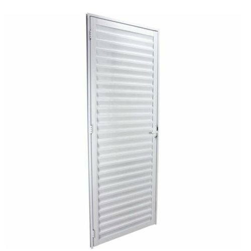 Porta Veneziana Direita CRV Branco 70X210CM