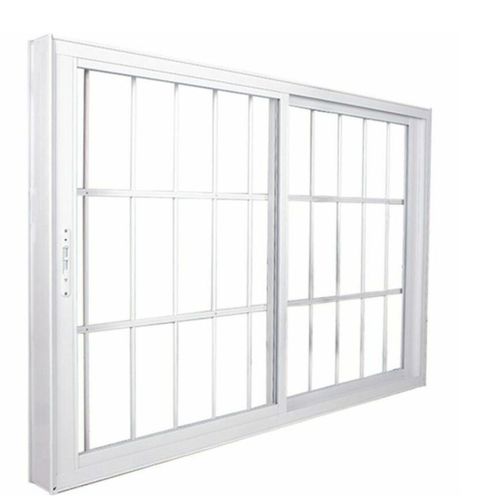 Janela De Correr 2 Folhsd 1 Folha Fixa CRV Branca 150X100CM