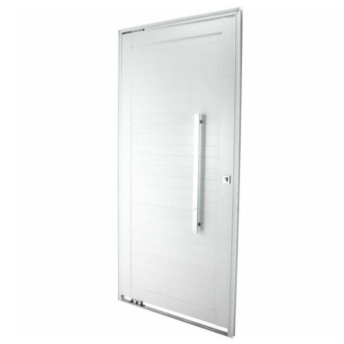 Porta Lambri com Puxador Reto Esquerda CRV Branco 90x215CM